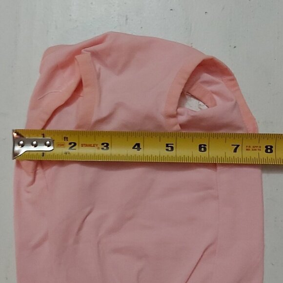 Pink Birthday Girl Dog Dress – Ruffle Design with Bow and Rhinestone Accents - M - Picture 4 of 7